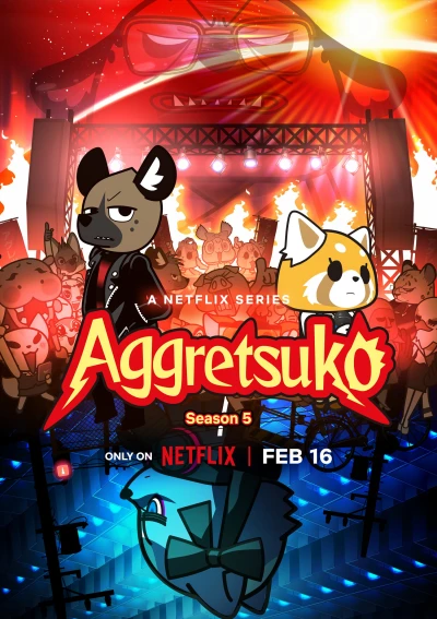 Retsuko hung hăng (Phần 5) - Aggretsuko (Season 5) (2023)